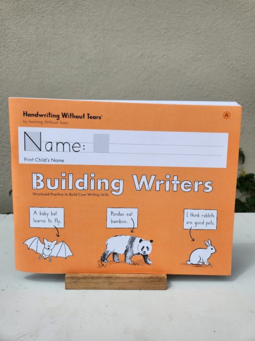 Handwriting Without Tears Building Writers A Kindergarten 1st Grade 978195297089